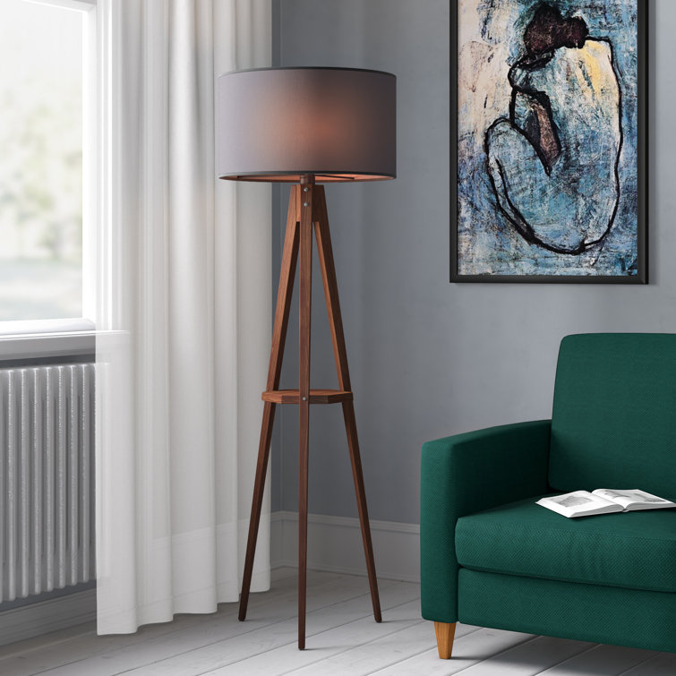 East Urban Home Savannah 153cm Tray Table Floor Lamp & Reviews Wayfair.ca